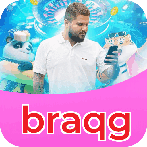 Plataforma braqg mostrando interface moderna, jogos certificados e recursos de segurança licenciados